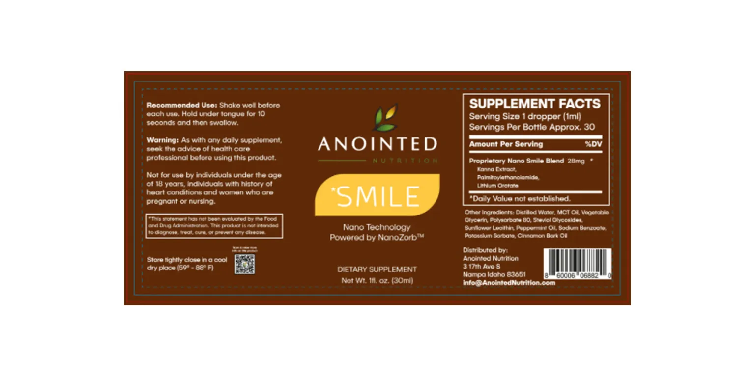 Anointed Nutrition Smile